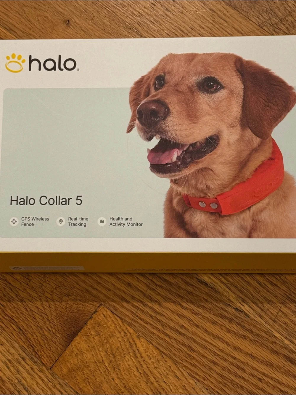 Halo Collar 5 Orange wireless dog fence, correction collar. NWT